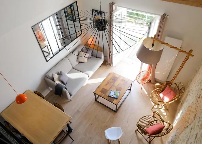 Apt. Moderne 6 Pers, Parking, 150m De La